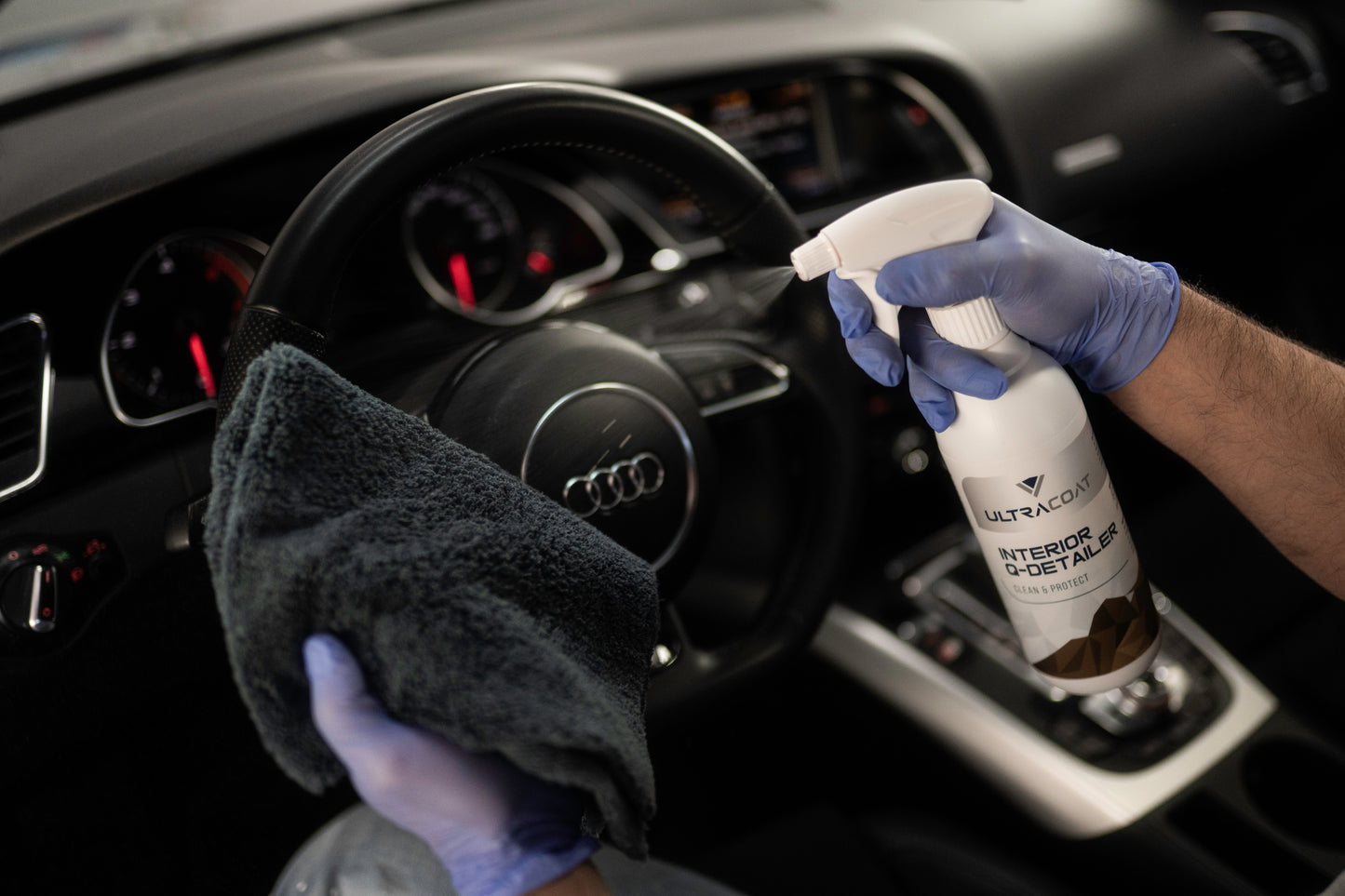 Interior Q-Detailer - Scented Car Interior Cleaner & Protectant
