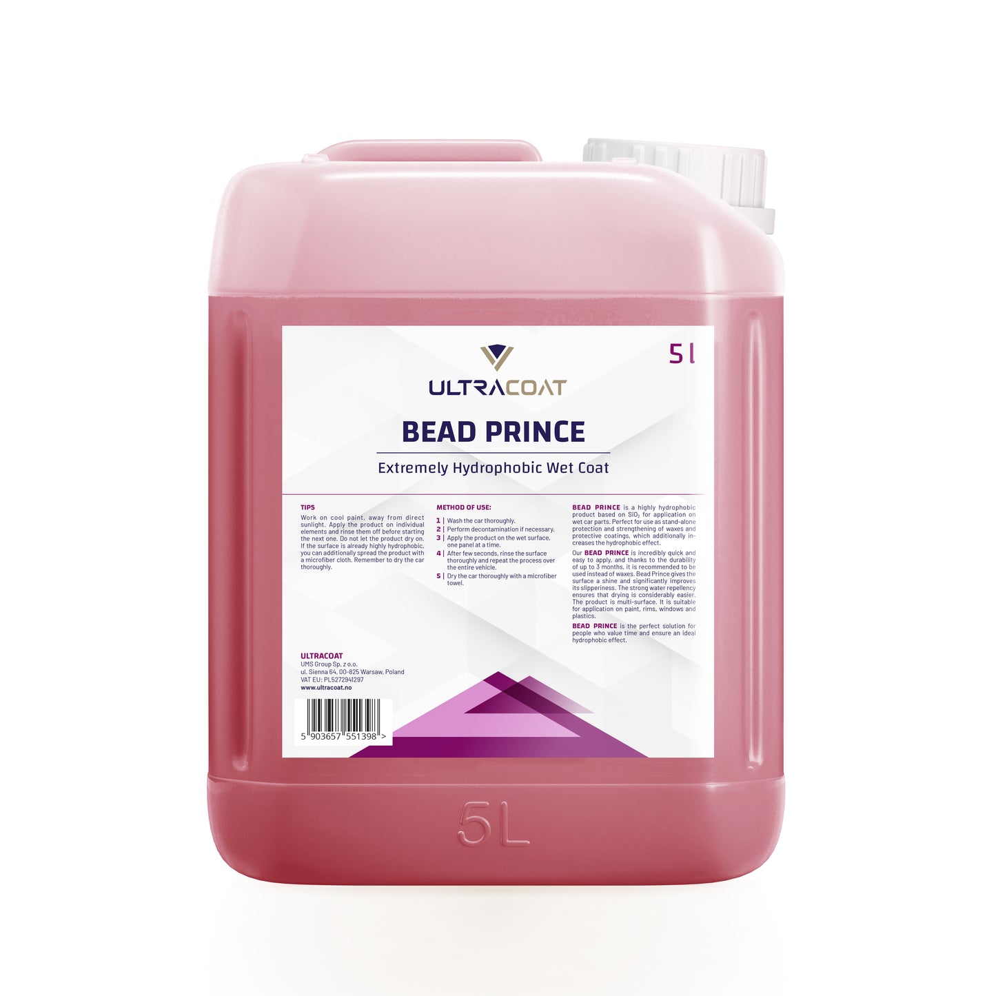 Bead Prince - Hydrophobic Car Wet Coat