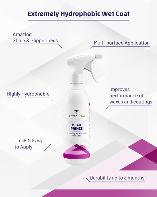 Bead Prince – Extremely Hydrophobic SiO2 Wet Coat