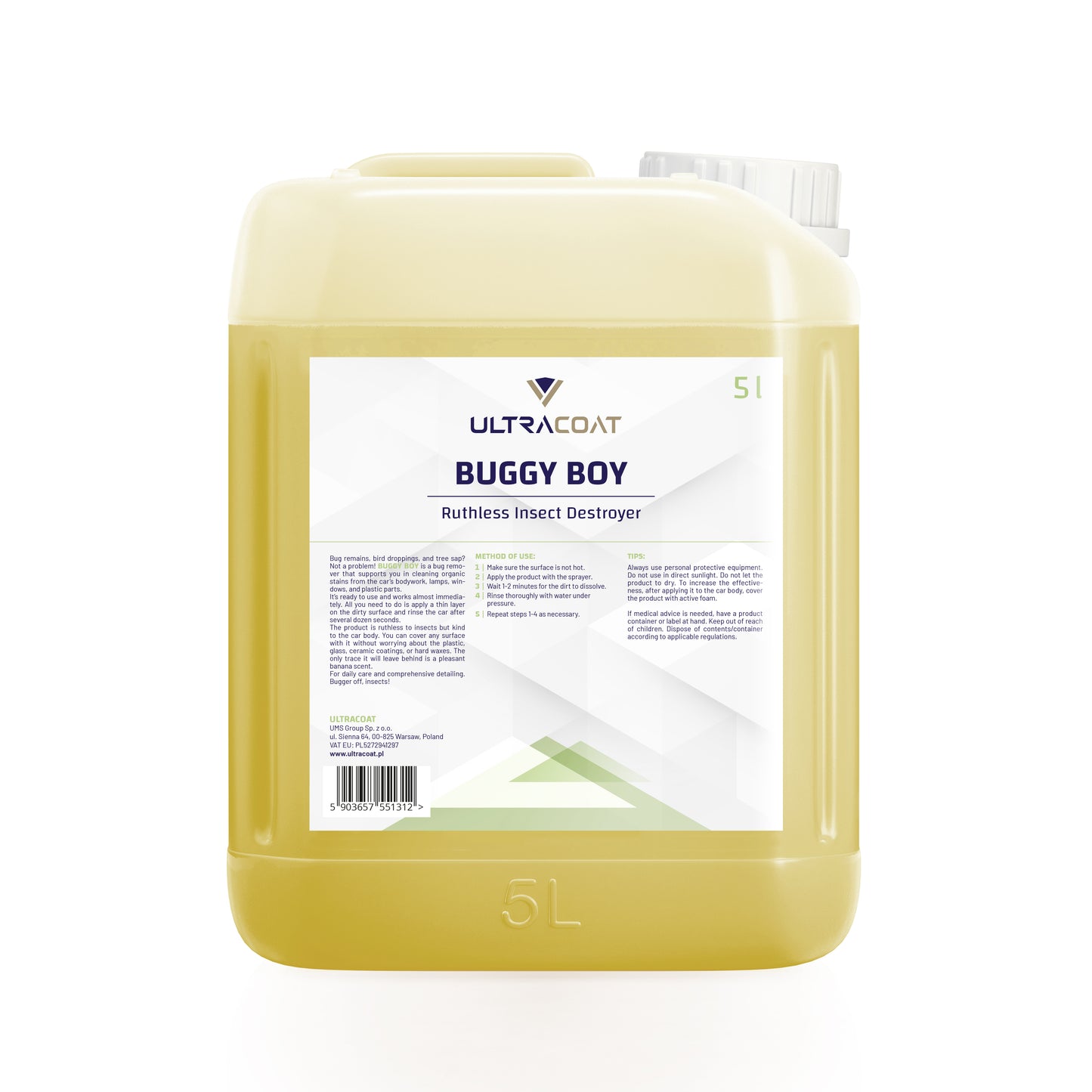 Buggy Boy - Ready-To-Use Car Bug Remover