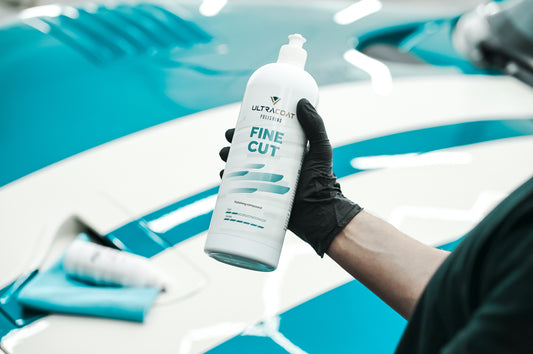 Fine Cut - Finishing polishing paste for removing small scratches and holograms from paint.