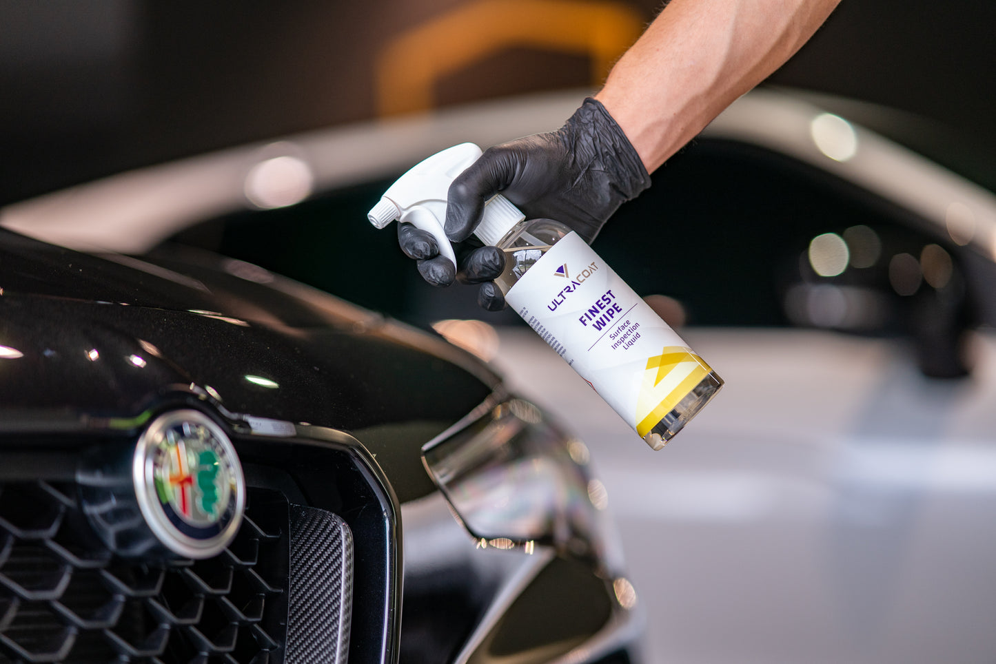 Finest Wipe - Final Car Paint Inspection Liquid for Degreasing and Surface Preparation - Safe and Effective