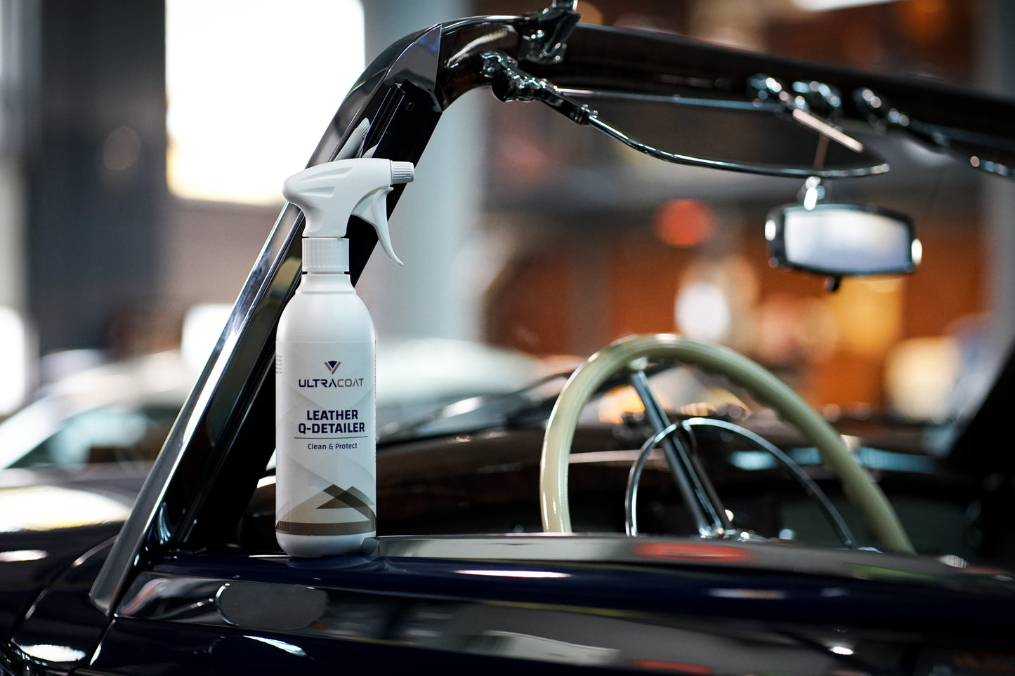 Leather Q-Detailer - Scented Leather Cleaner & Protectant