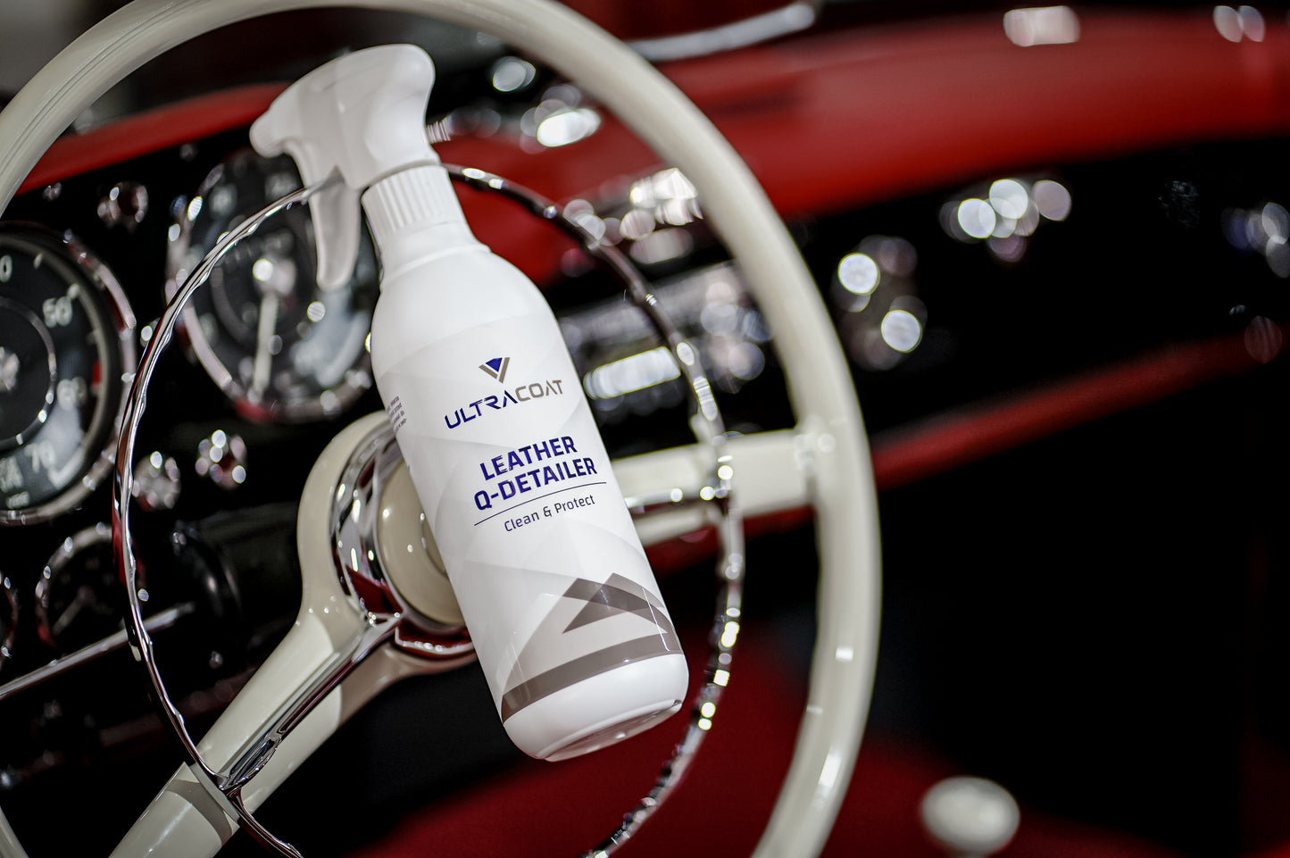 Leather Q-Detailer - Scented Leather Cleaner & Protectant