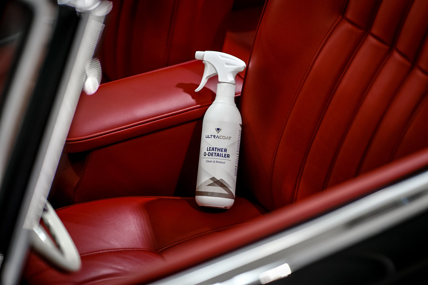 Leather Q-Detailer - Scented Leather Cleaner & Protectant