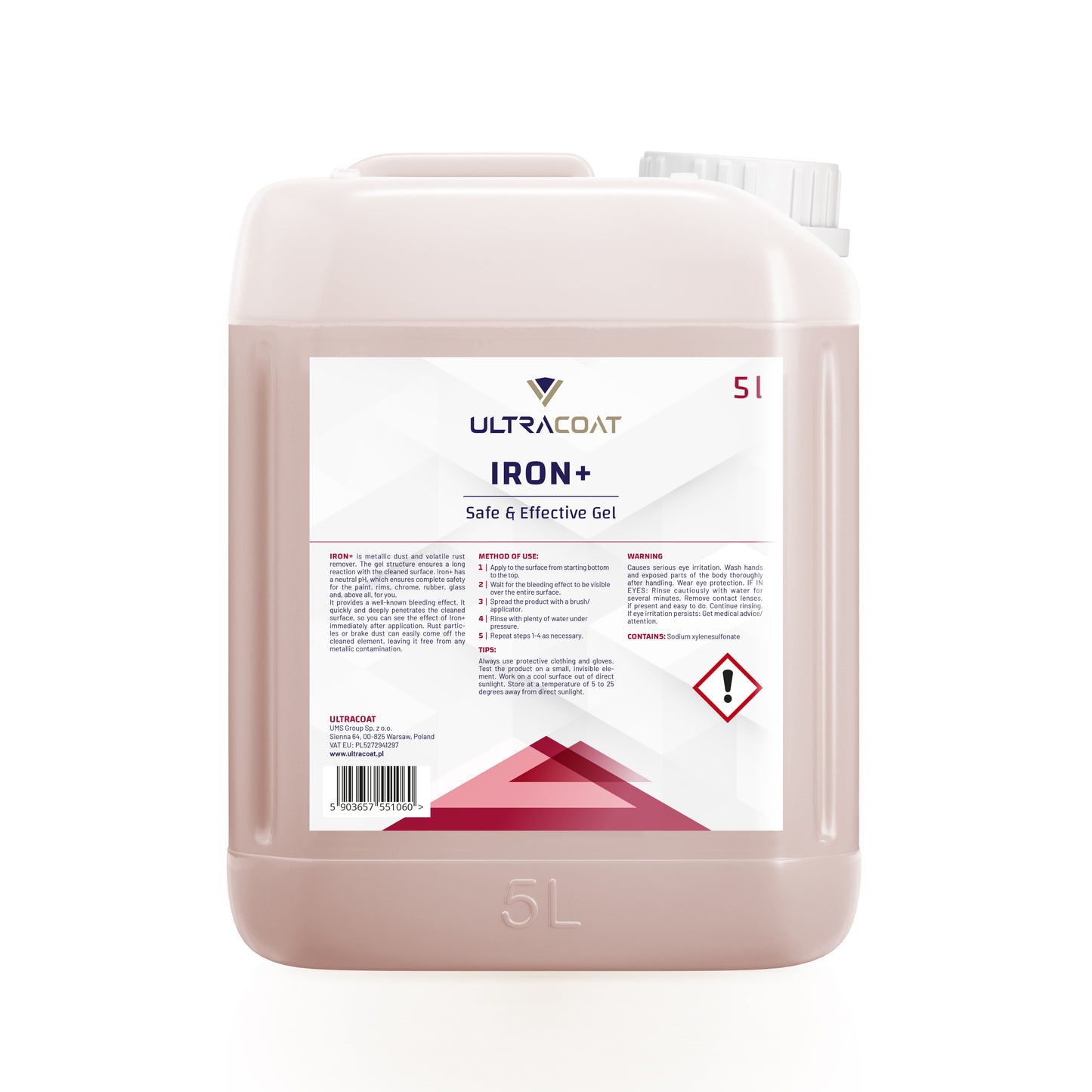 Iron+ - Colour Change Gel-Like Iron Remover