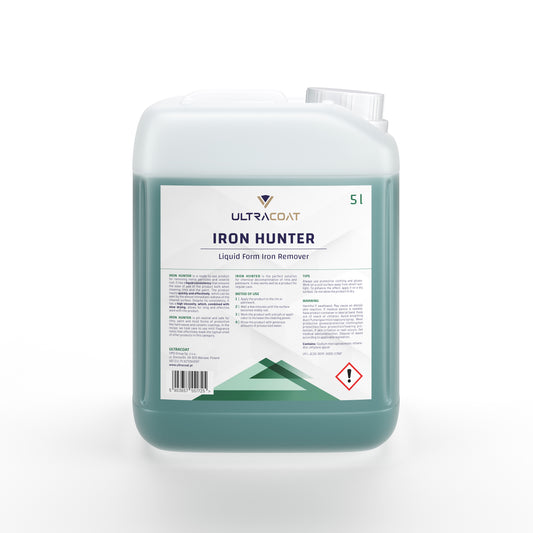 Iron Hunter - Liquid Form Iron Remover for Rims and Paint with Strong Bleeding Effect