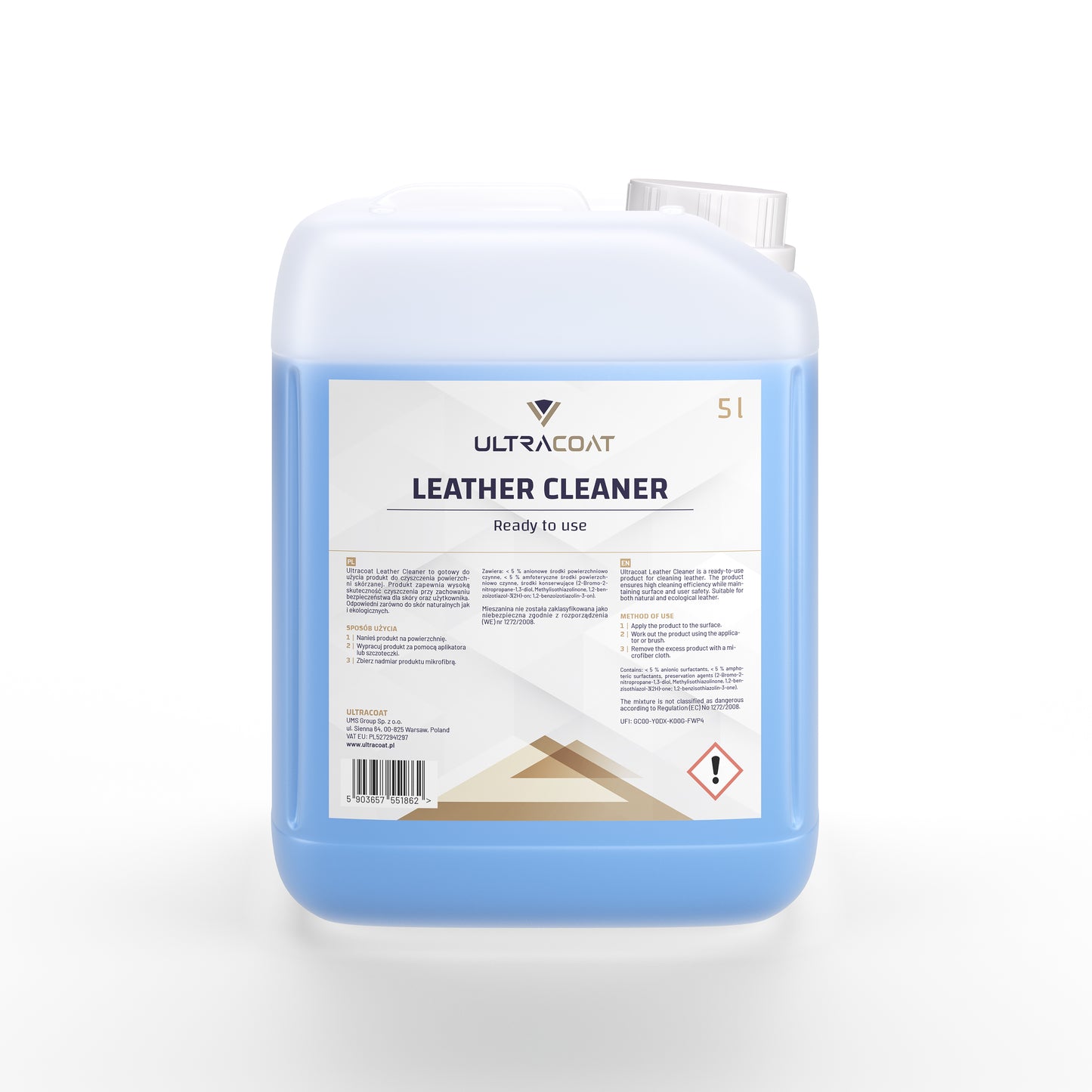 Leather Cleaner - Cleaner for Natural & Ecological Leather