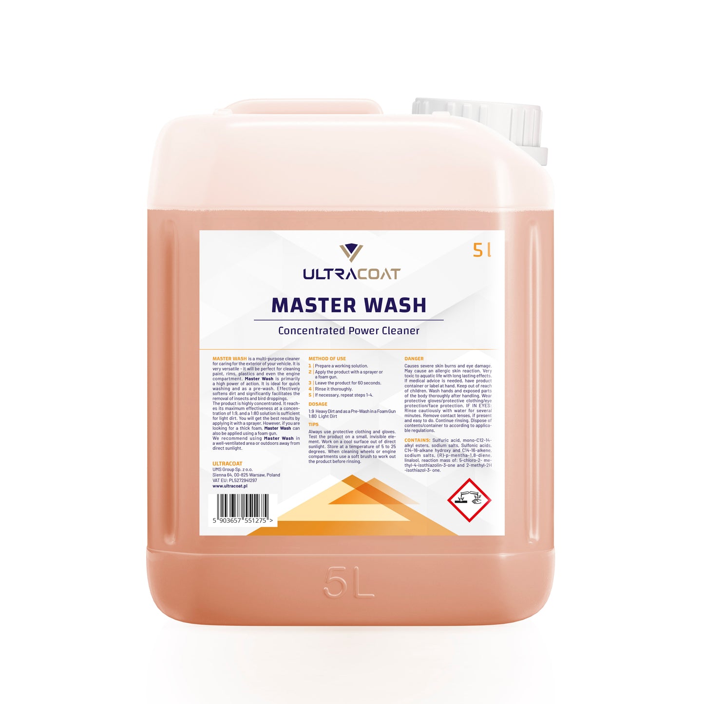Master Wash - Multi-Purpose Car Cleaner