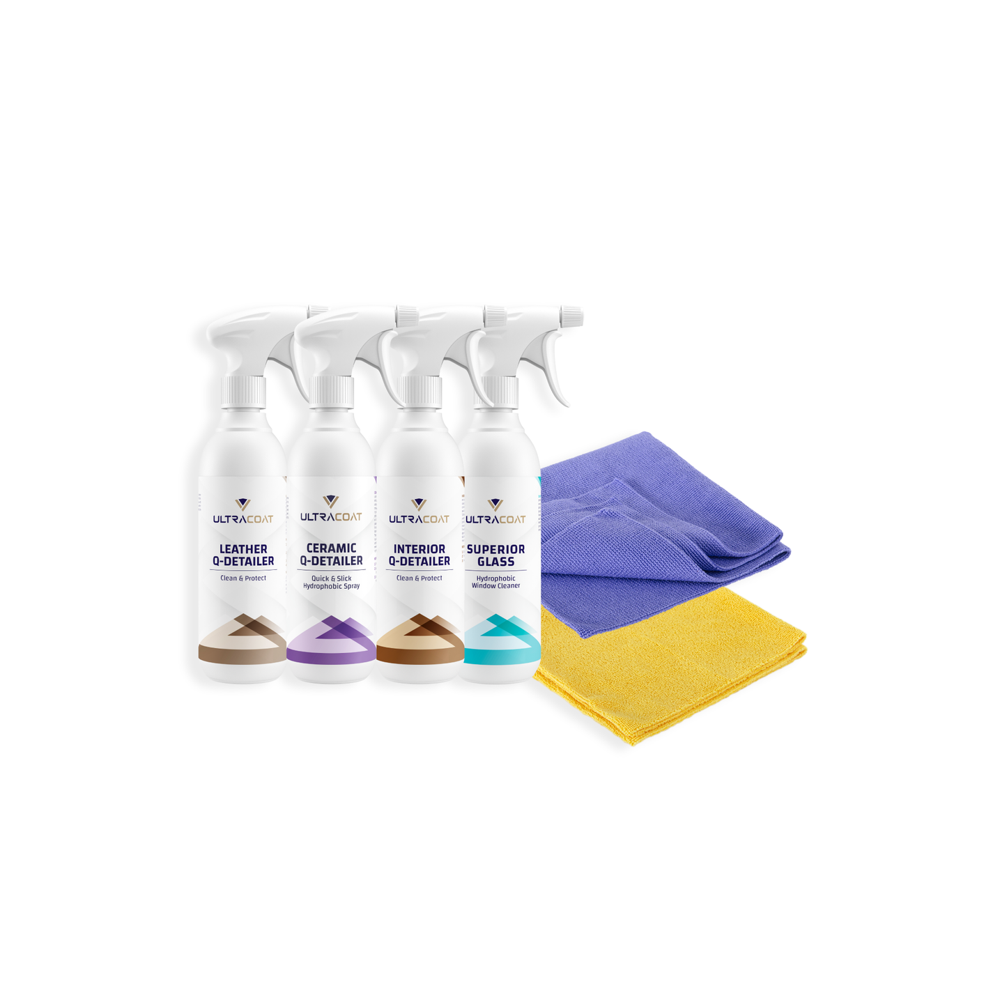 Showroom Essentials - Superior Glass, Ceramic QD, Leather QD, Interior QD, Yellow Bahama and Purple Blaze