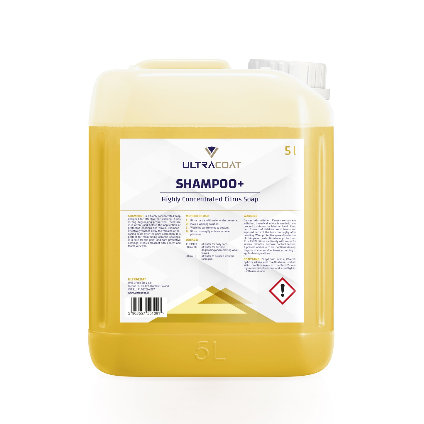 Shampoo+ - Scented Degreasing Car Shampoo
