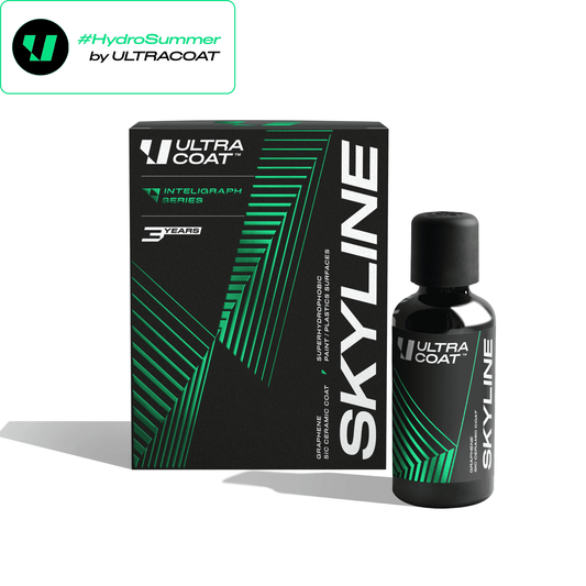Skyline · Graphene-Ceramic Paint Coating — 3 Years / 50,000 Miles Protection