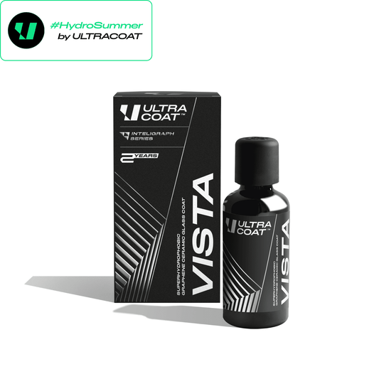 Vista · Graphene-Ceramic Glass Coating — Invisible Wiper Effect Above 30 mph