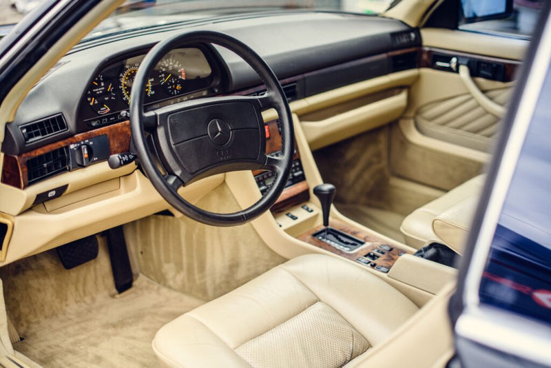 Cleaning and detailing a car interior step by step