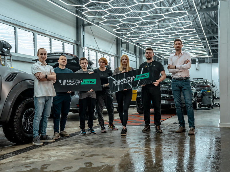 Starting a car detailing business in a professional workshop