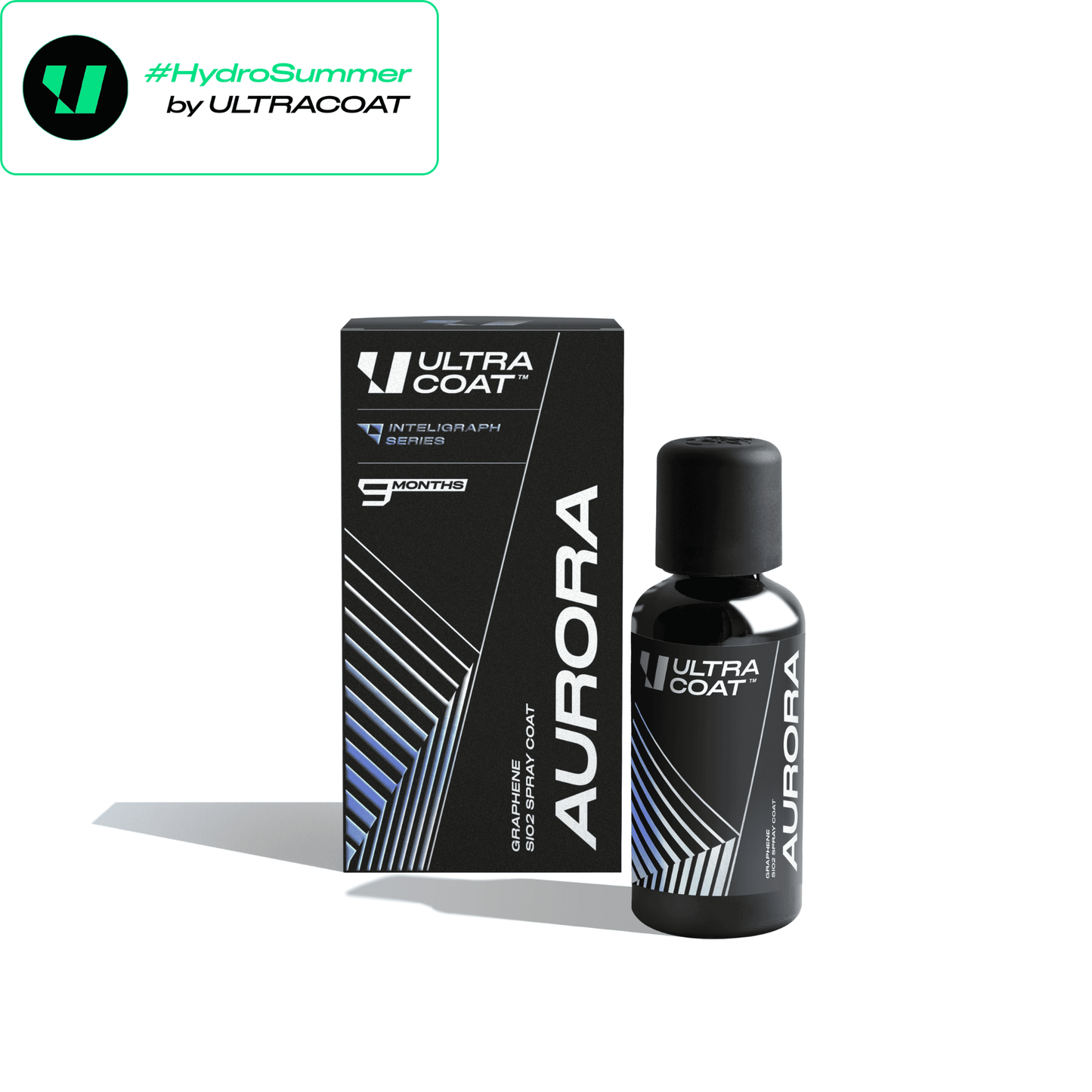 Aurora · Graphene-Ceramic Spray Coating — 9 Months Multi-Surface Protection