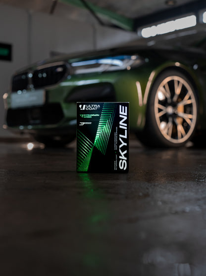 Skyline · Graphene-Ceramic Paint Coating — 3 Years / 50,000 Miles Protection
