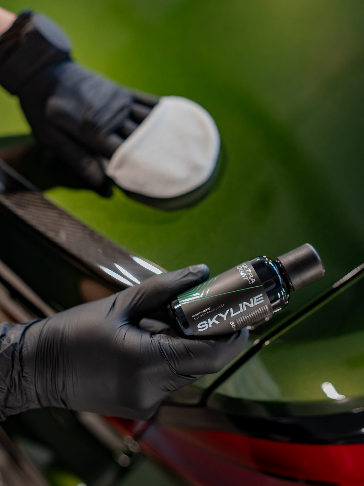 Skyline · Graphene-Ceramic Paint Coating — 3 Years / 50,000 Miles Protection
