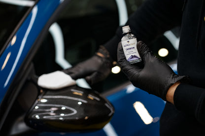 Carbon · SiO₂ Ceramic Paint Coating — 12 Months · Easy Outdoor Application · Two-Layer Option