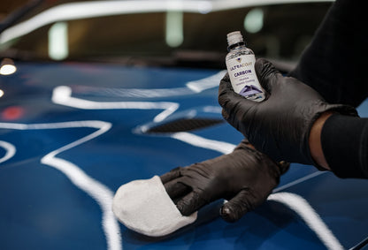 Carbon · SiO₂ Ceramic Paint Coating — 12 Months · Easy Outdoor Application · Two-Layer Option