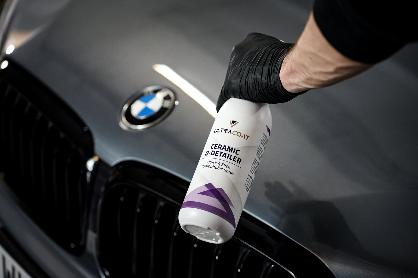 Ceramic Q-Detailer - Hydrophobic Long-Lasting Car Spray