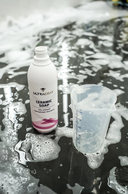 Ceramic Soap - Highly hydrophobic, concentrated shampoo with a high content of SiO₂