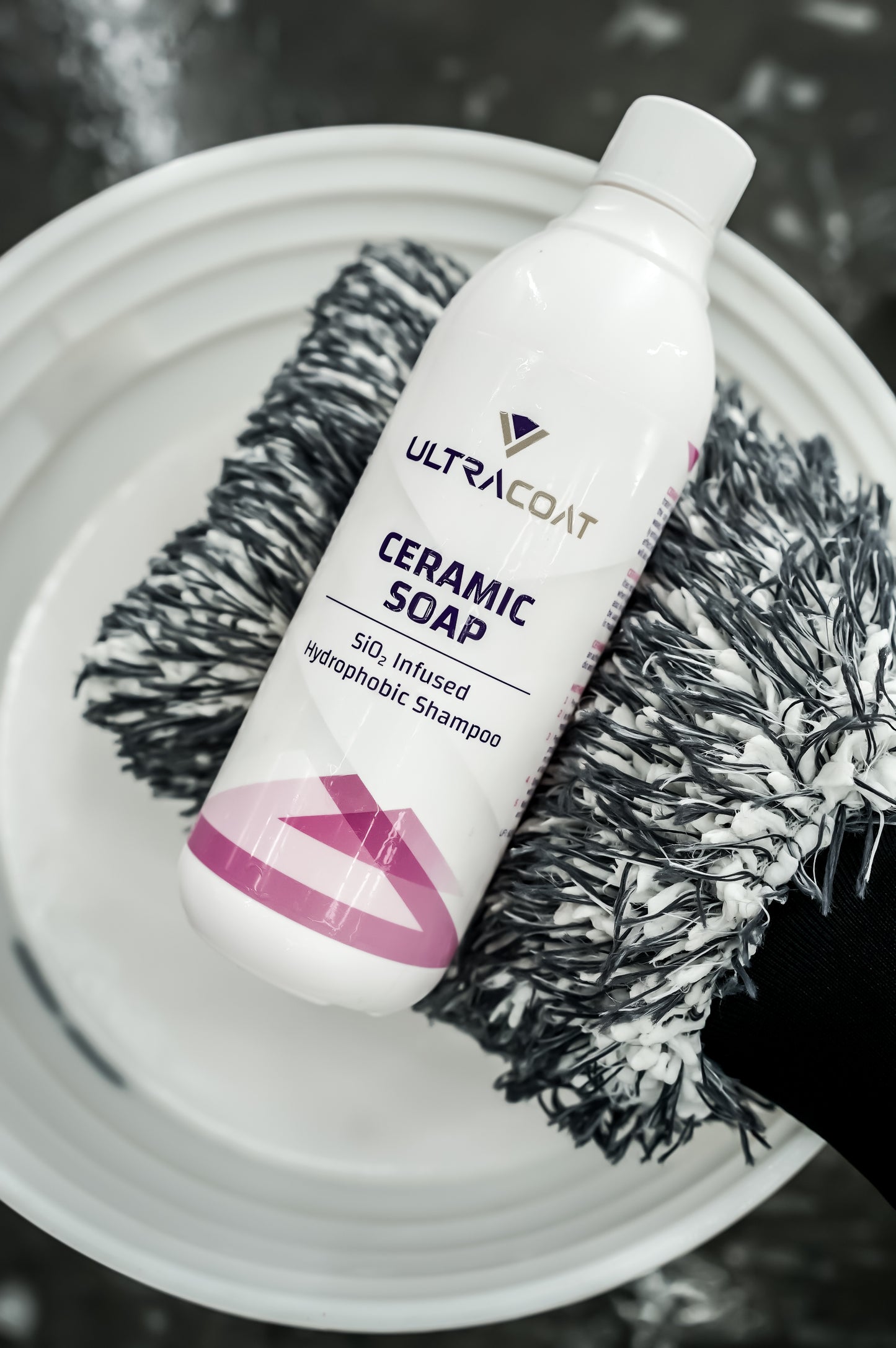 Ceramic Soap - Highly hydrophobic, concentrated shampoo with a high content of SiO₂