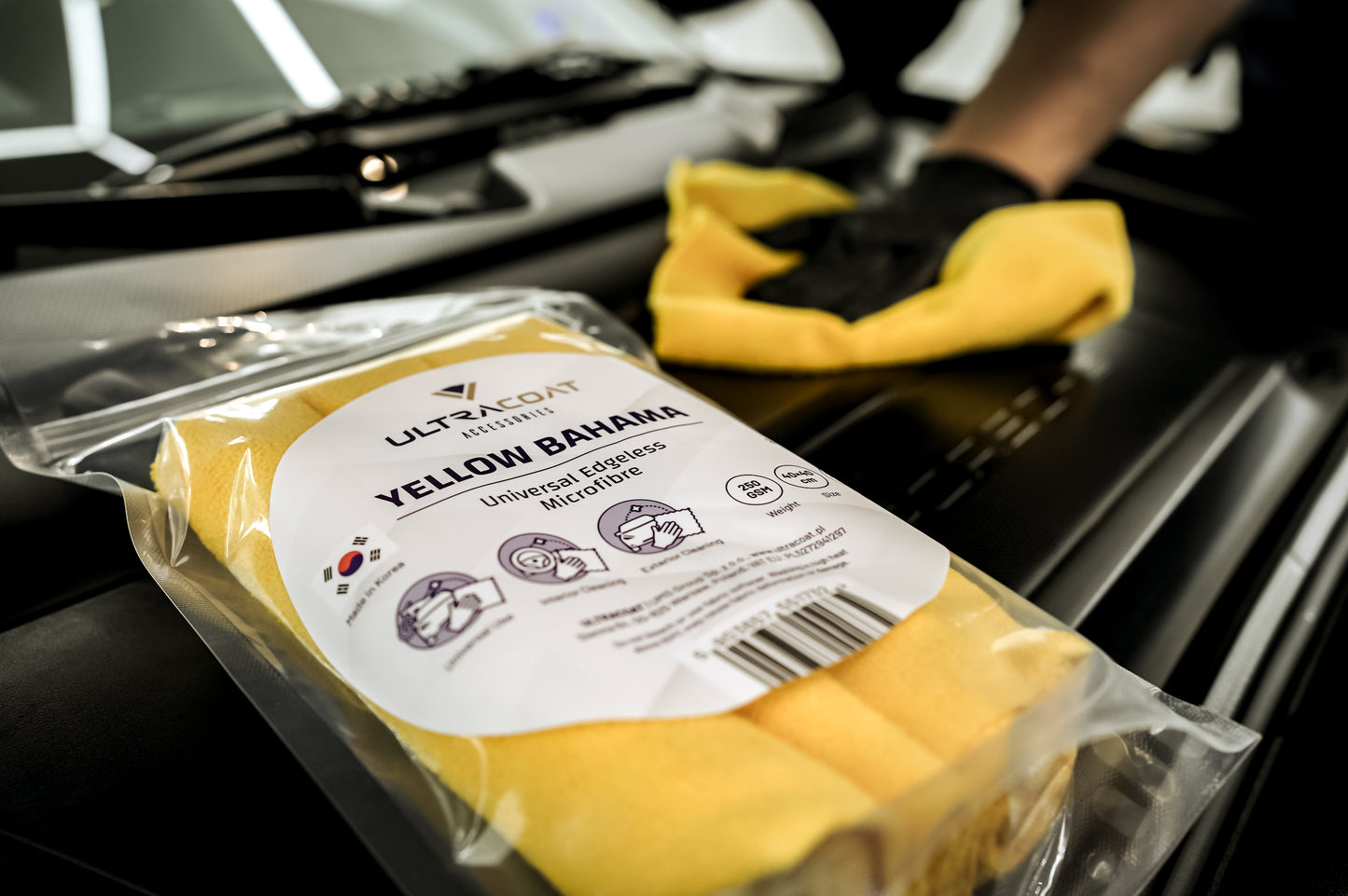 Yellow Bahama 2-Pack - Top Quality Korean Edgeless Microfibre