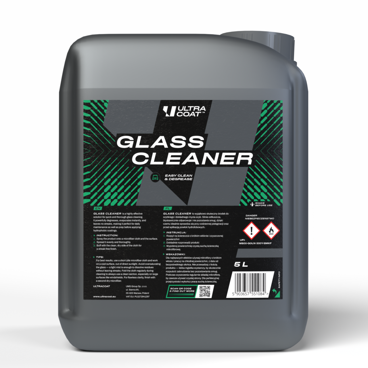 Glass Cleaner - Extremely Effective Car Glass Cleaner
