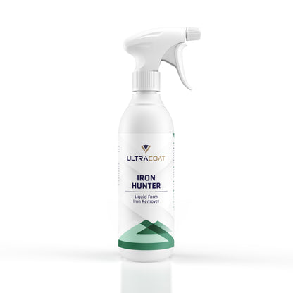 Iron Hunter - Liquid Form Iron Remover for Rims and Paint with Strong Bleeding Effect