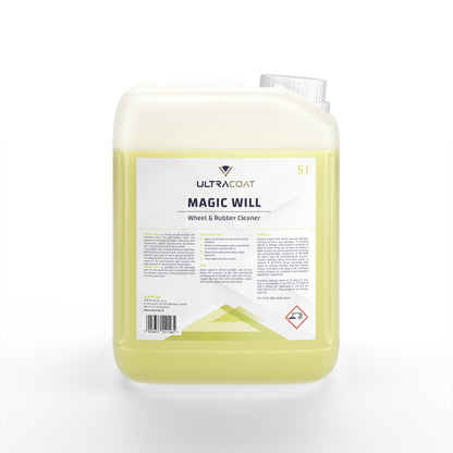 Magic Will - Wheel & Rubber Cleaner for Effective Dirt Dissolution