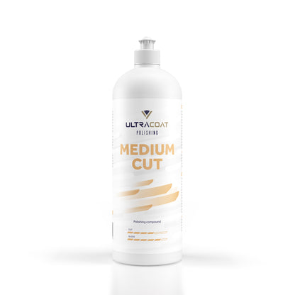 Medium Cut - Polishing compound with perfect surface finish in one step.