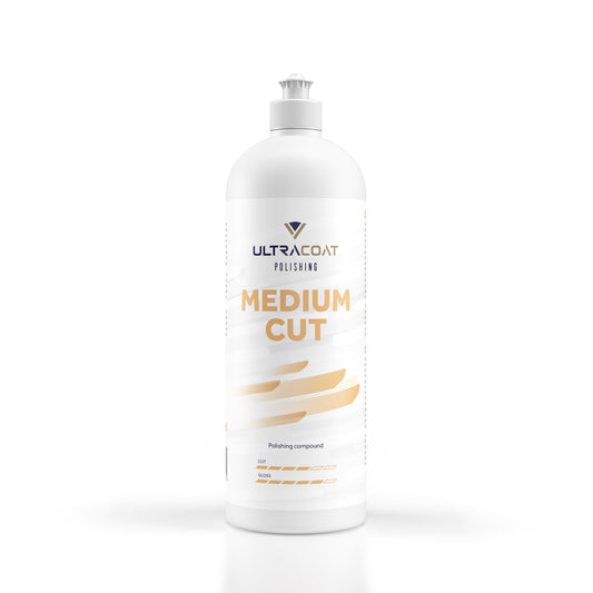 Medium Cut - Polishing compound with perfect surface finish in one step.