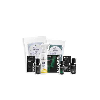 INTELIGRAPH Set - Skyline, Gravity, Vista, Finest Wipe, Silky Finish and Gentle Buff