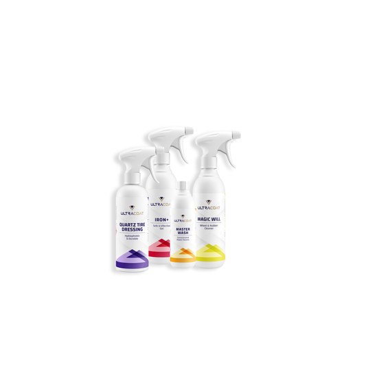 Perfect Wheel - Master Wash, Magic Will, Iron + and Quartz Tire Dressing