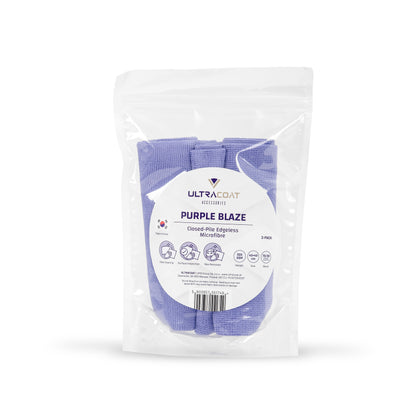 Purple Blaze 2-Pack - Highest Quality Korean Edgeless Microfibre