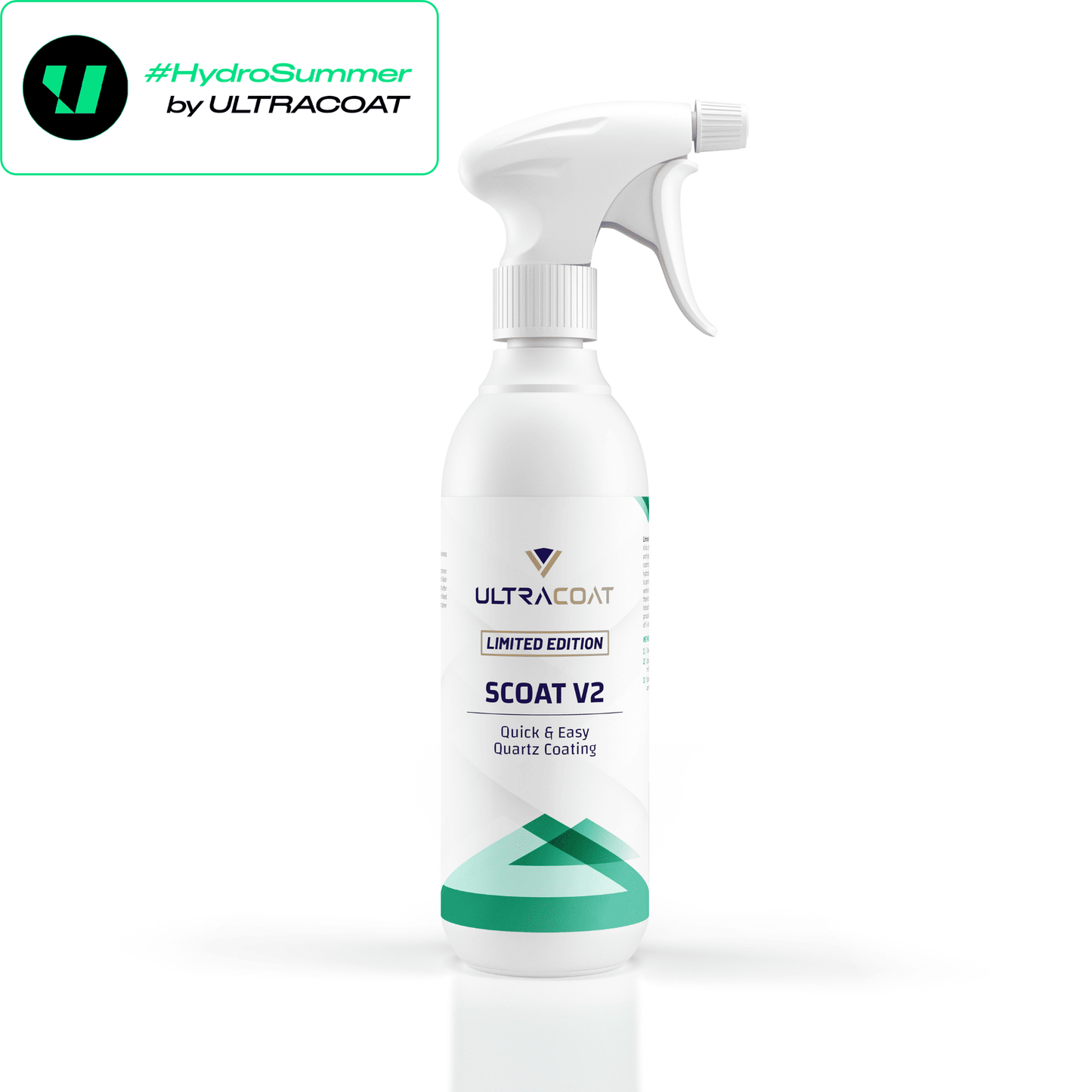 Scoat v2 · SiO₂ Trigger-Spray Coating · 6 Months, No Cure Time