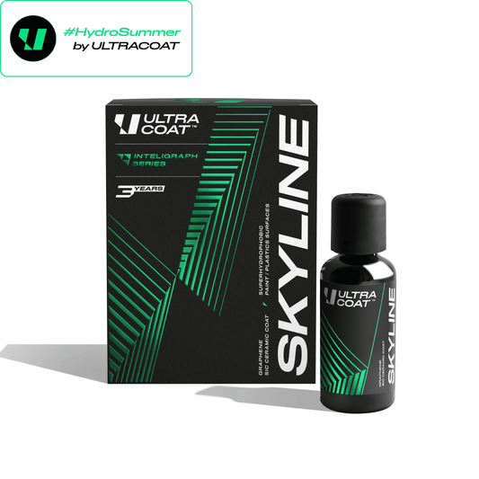Skyline · Graphene-Ceramic Paint Coating — 3 Years / 50,000 Miles Protection