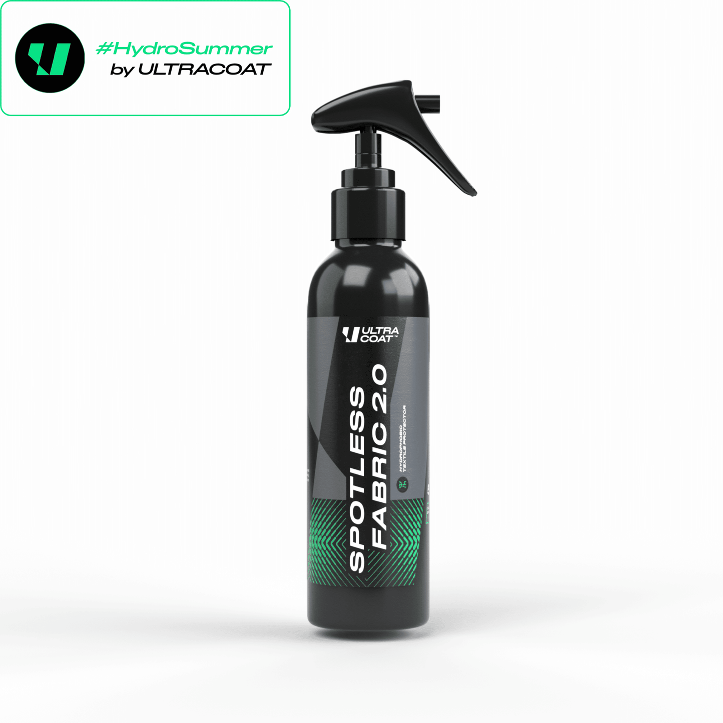 Spotless Fabric 2.0 · Safe Hydrophobic Textile Coating — 12 Months Protection