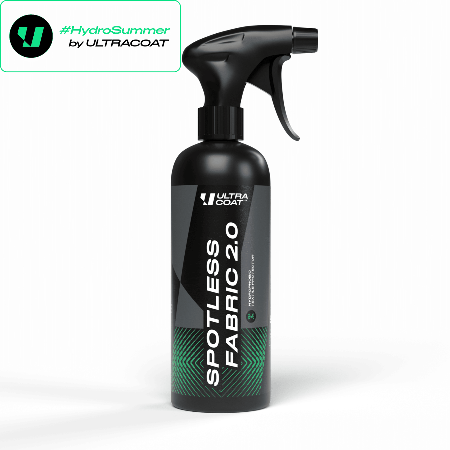 Spotless Fabric 2.0 · Safe Hydrophobic Textile Coating — 12 Months Protection