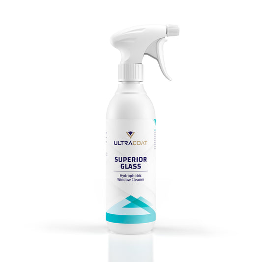 Superior Glass - Effective Car glass cleaner with a very strong hydrophobic effect