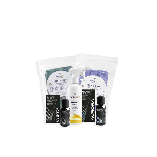 ULTRAEASY Coat Set - Aurora, Vista, Finest Wipe, Gentle Buff and Purple Blaze