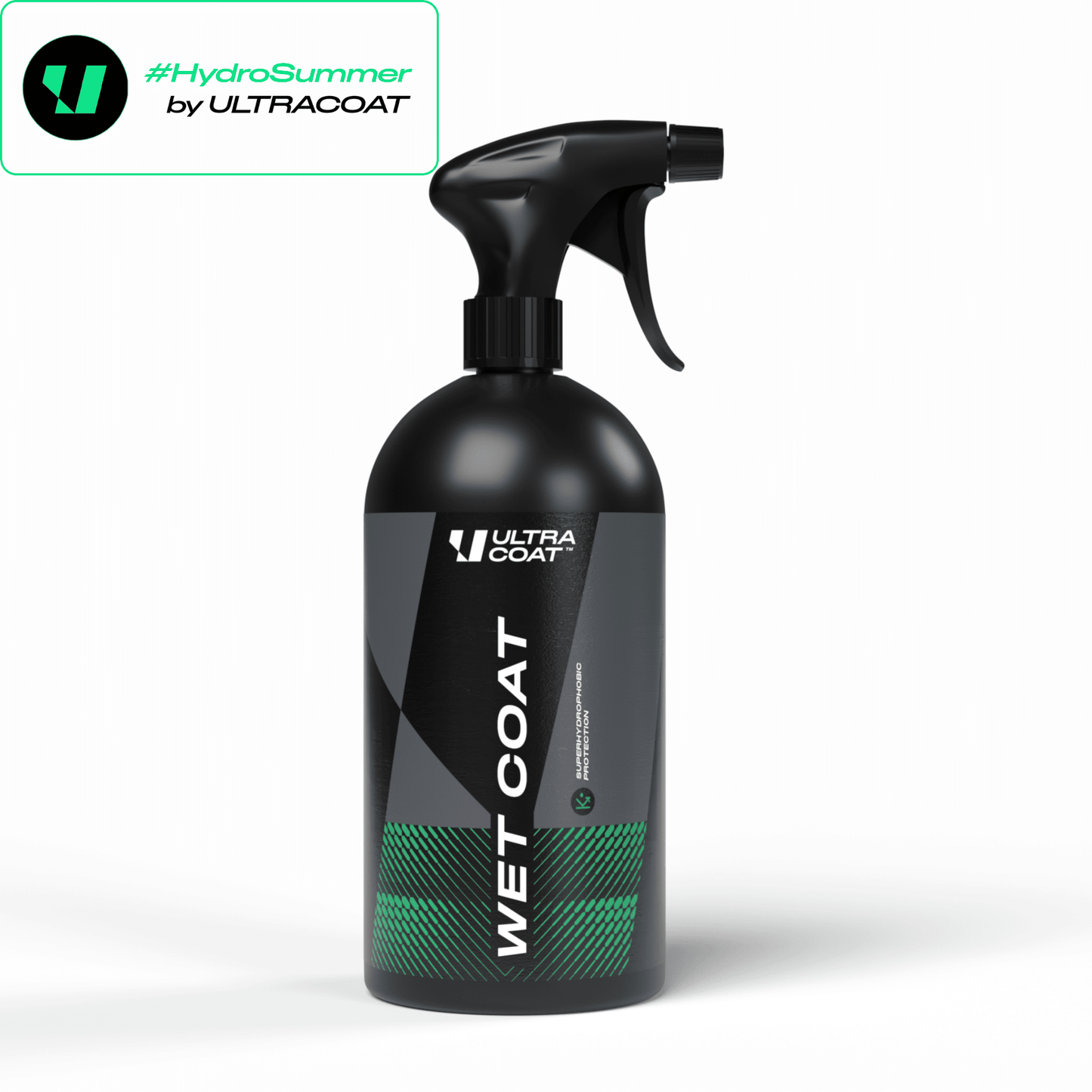 Wet Coat · SiO₂ Spray Sealant — Apply on a Wet Car · 3 Months Protection